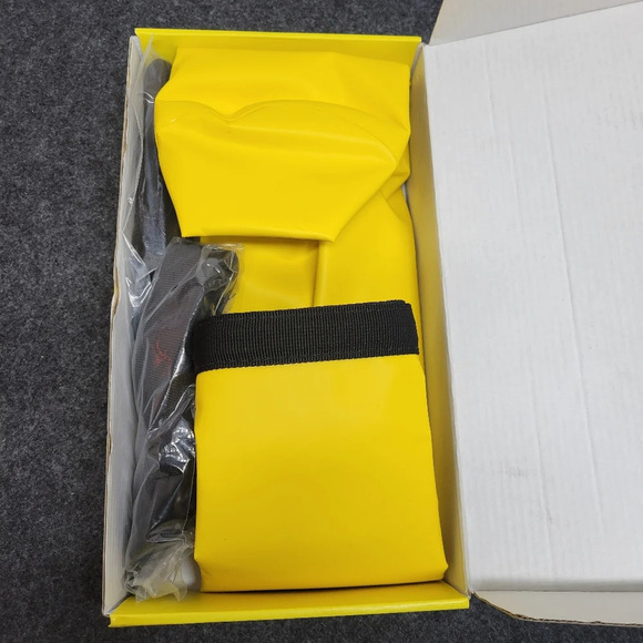 Wireless speaker LED Dry Bag Yellow Weatherproof Adjustable Straps 10L Sound Paq - Picture 9 of 9